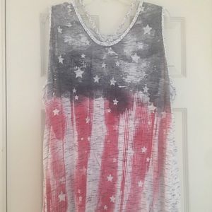 Flag tank top